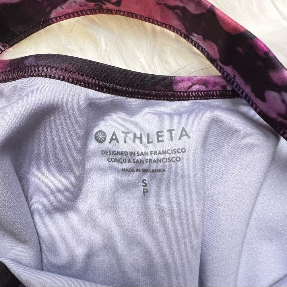Athleta Vinyasa Printed Support Top. Size Small. New With Tags. - Picture 7 of 11